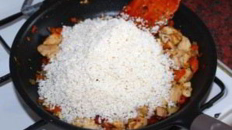 плов с грудкой