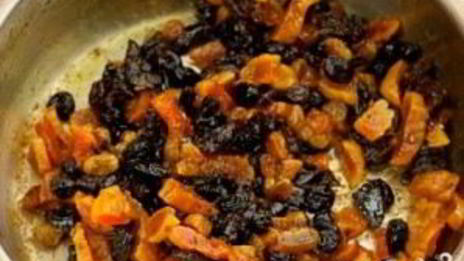 плов с сухофруктами