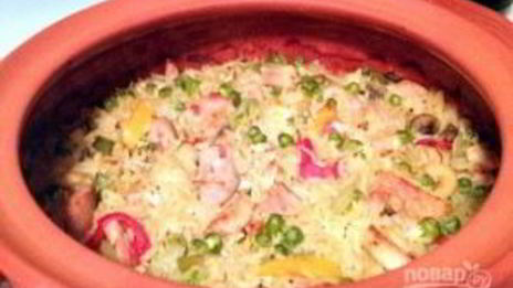 плов со свинины