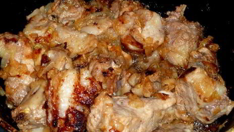 плов со свиными ребрышками
