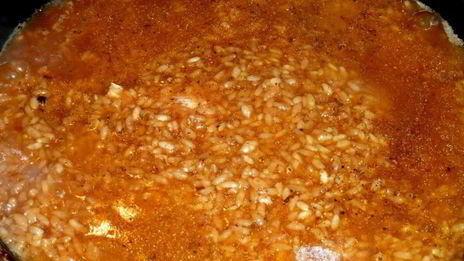 плов со свиными ребрышками