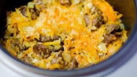 плов в мультиварке с мясом