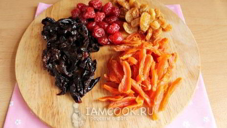 постный плов с сухофруктами