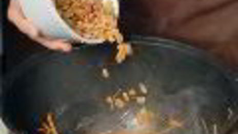 сладкий плов с изюмом и курагой