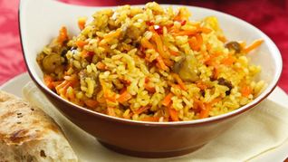 Традиционный плов с бараниной