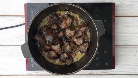 узбекский плов в казане