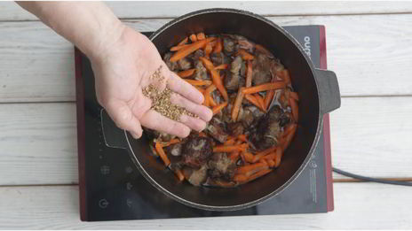 узбекский плов в казане