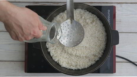 узбекский плов в казане