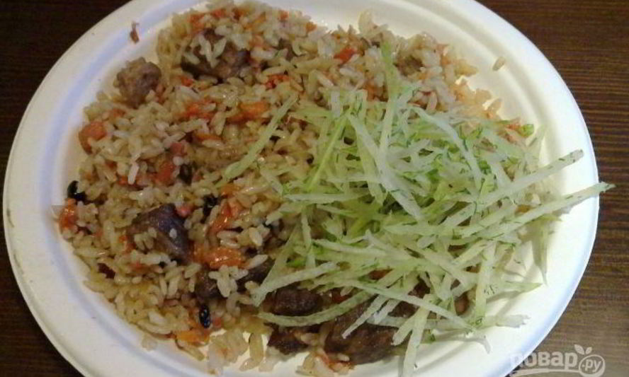 Рецепт вкусного плова с говядиной