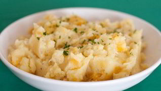 Пюре из картофеля и репы