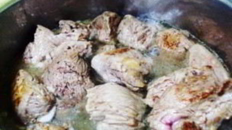 фрикасе из говядины