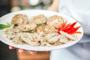 Фрикасе из курицы с цукини