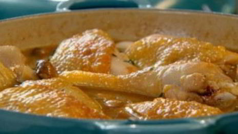 фрикасе из цыпленка