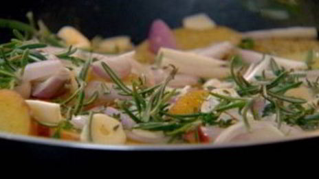 фрикасе из цыпленка