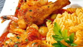 Итальянское куриное рагу