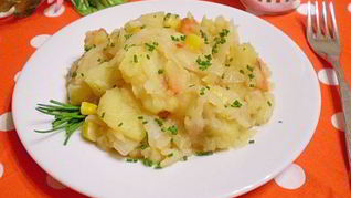 Картофельное рагу с овощами