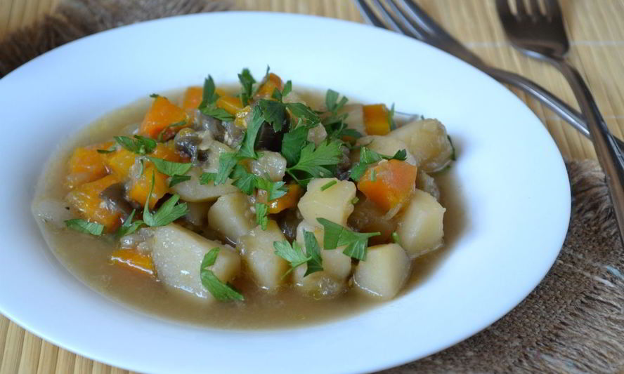 Рецепт овощного рагу с баклажанами