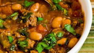 Овощное рагу с фаршем