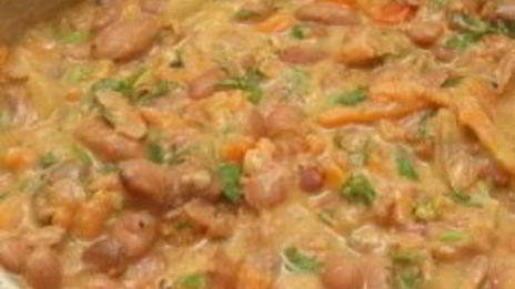 овощное рагу с фасолью