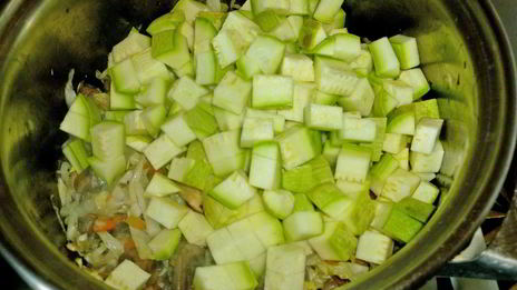 овощное рагу с грибами