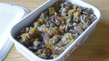 овощное рагу с грибами