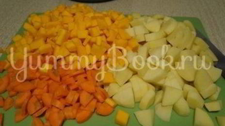 овощное рагу с тыквой в мультиварке