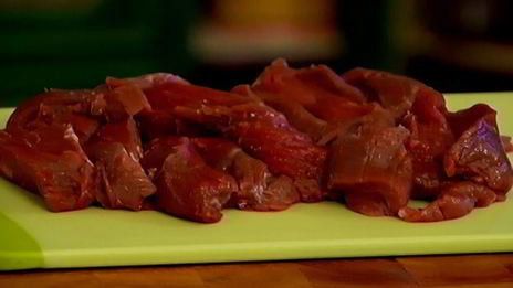 паста с рагу из дичи