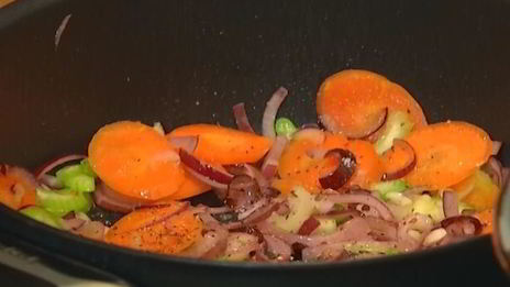 паста с рагу из дичи