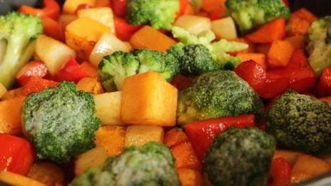 постное овощное рагу в тыкве