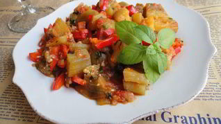 Рагу из баклажанов