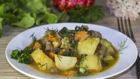 рагу из говядины овощное с картофелем