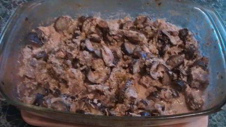 рагу из конины с баклажанами