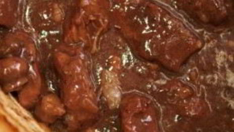 рагу из оленины