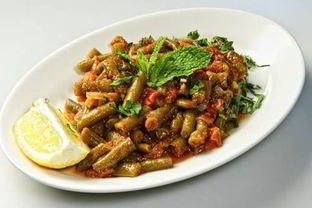 Рагу из зеленой фасоли