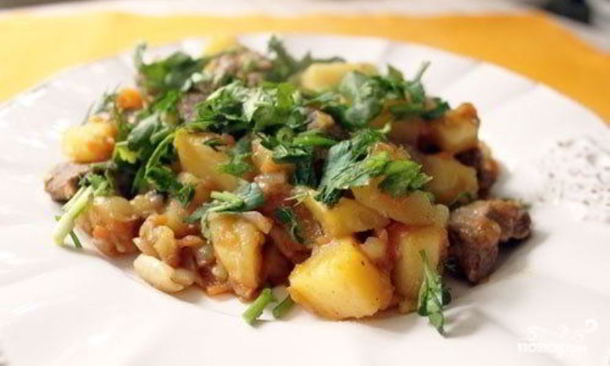 Рецепт рагу с бараниной и картошкой