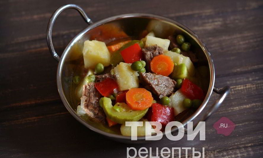 Рецепт рагу с говядиной