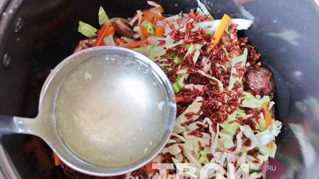 рагу с капустой