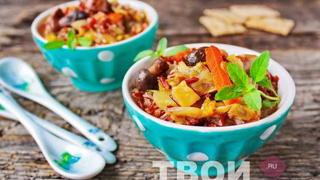 рагу с капустой