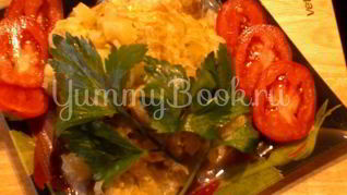 Зеленое рагу в сливочном соусе