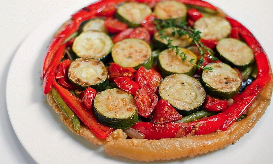 Рецепт откидного рататуя