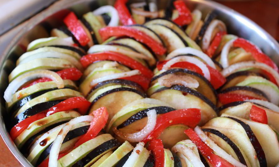 Рецепт рататуя-гусеницы