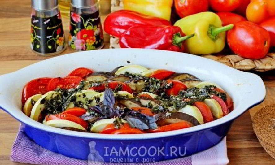 Рецепт рататуя по-деревенски