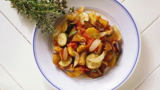 Рататуй с баклажанами