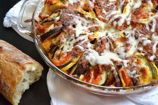 Рататуй с моцареллой