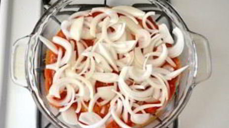 рататуй с моцареллой