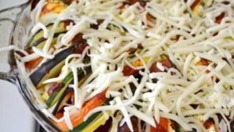 рататуй с моцареллой