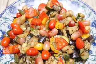 Рататуй с виноградом