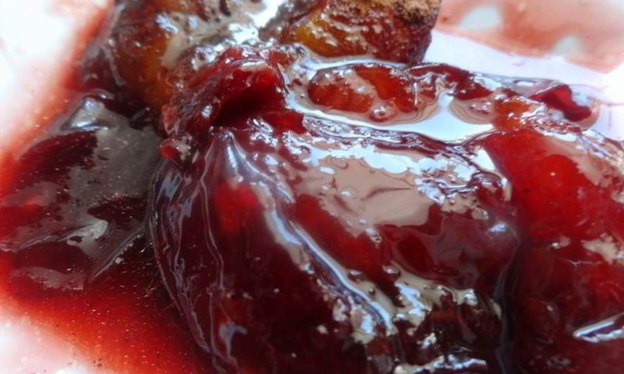 Рецепт сливова-карамельного рататуй