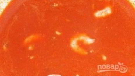 рисовая лапша с овощами и морепродуктами