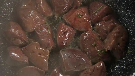 ризотто из перловки с индейкой